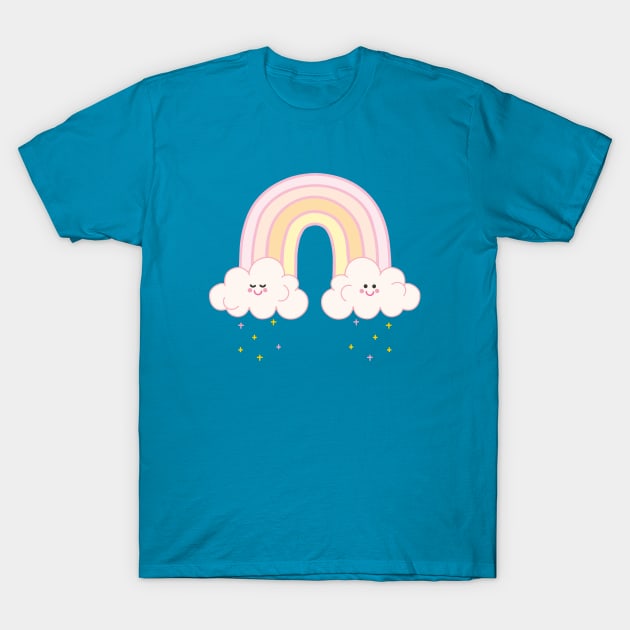 Cute Rainbow T-Shirt by The Rosy Redhead